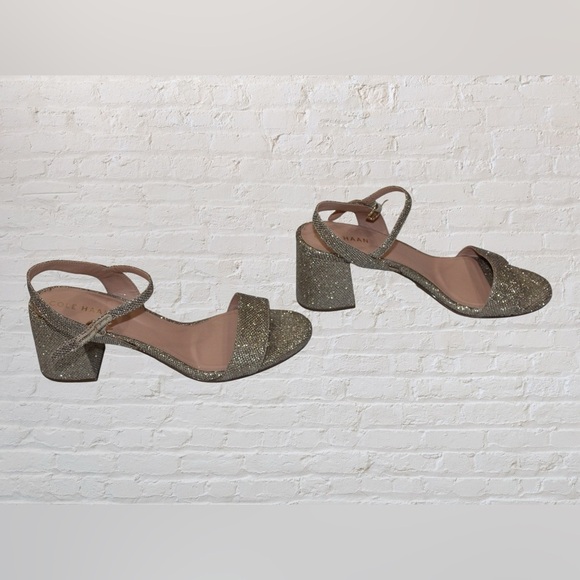 Cole Haan Gold Sandals - Picture 2 of 6